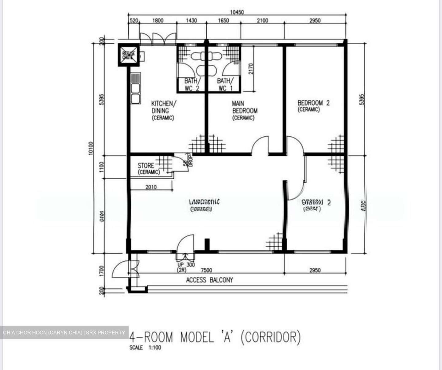 Blk 870 Tampines Vista (Tampines), HDB 4 Rooms #574584311
